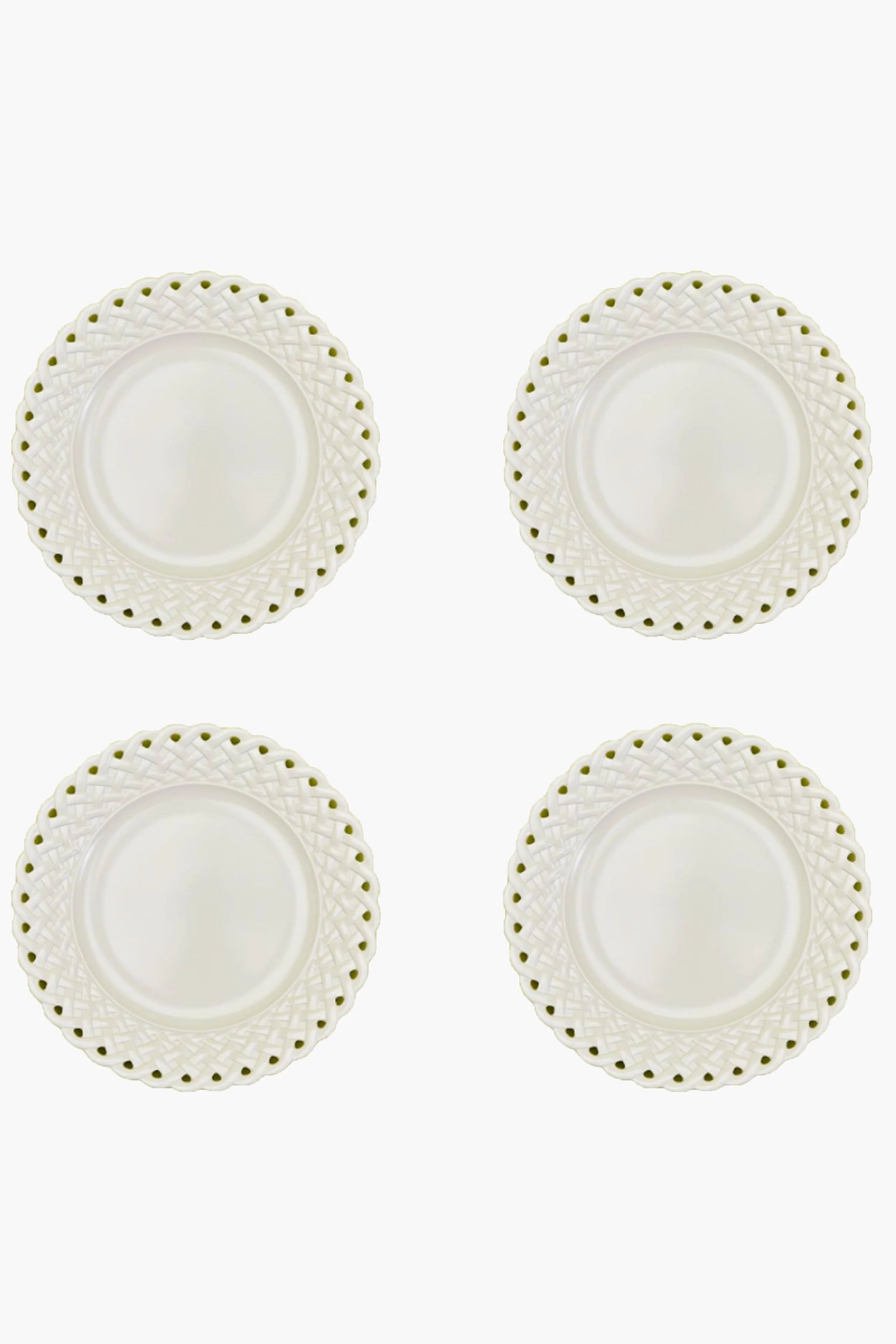 Lattice Set of 4 Dinner Plates | Tuckernuck (US)