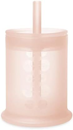 Olababy Silicone Training Cup with Straw Lid |Water Drinking Cup For Babies | 6+ Mo Infant To 12-... | Amazon (US)