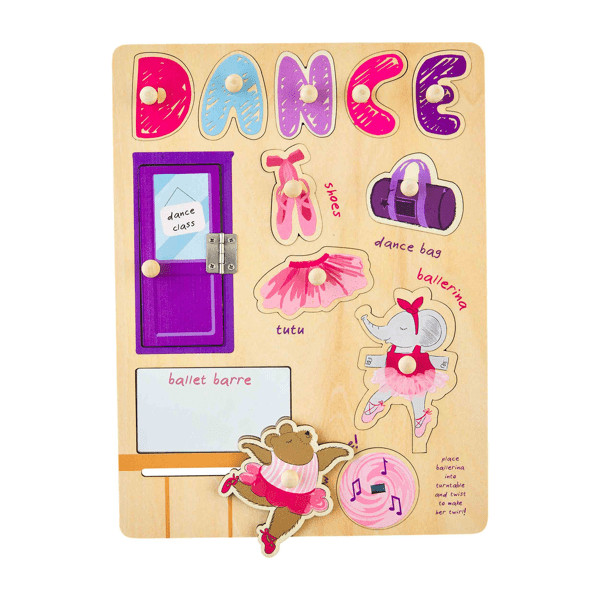 Dance Busy Board Puzzle | Mud Pie