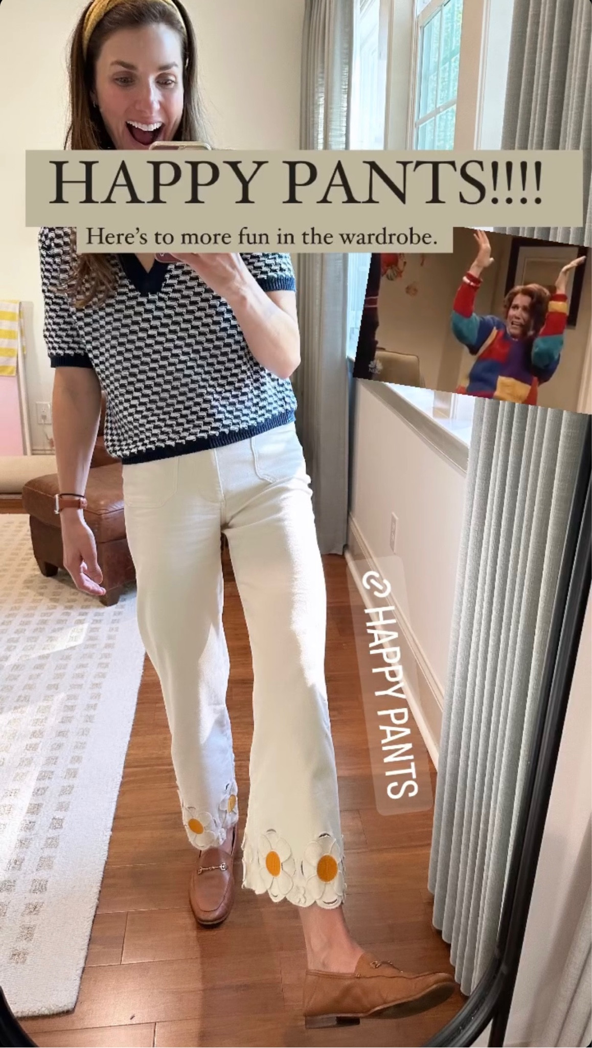 HAPPY PANTS - cheers to adding more fun into the wardrobe 🌼