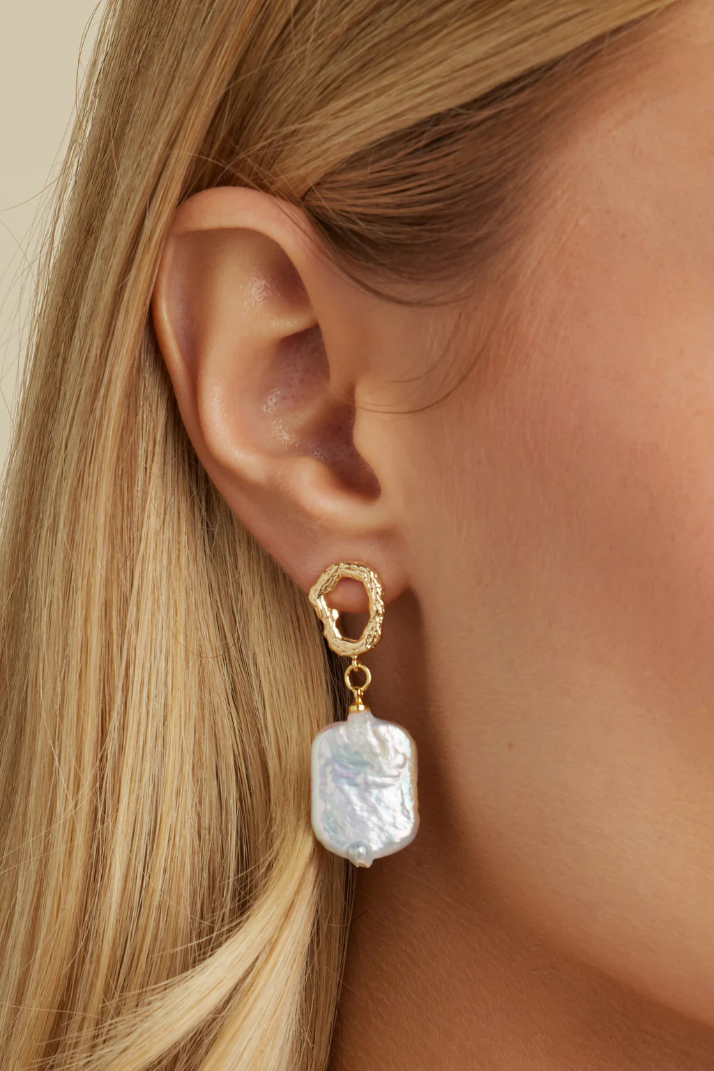 Gemma Pearl Drop Earrings | Untamed Petals