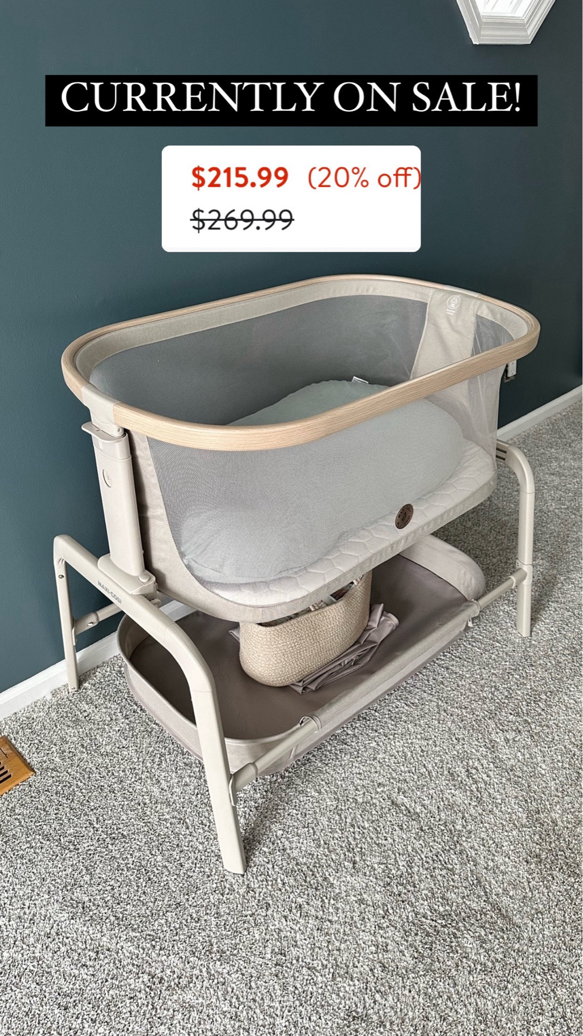 The bassinet we’re using when baby arrives is currently on sale!

#LTKfamily #LTKbump #LTKbaby