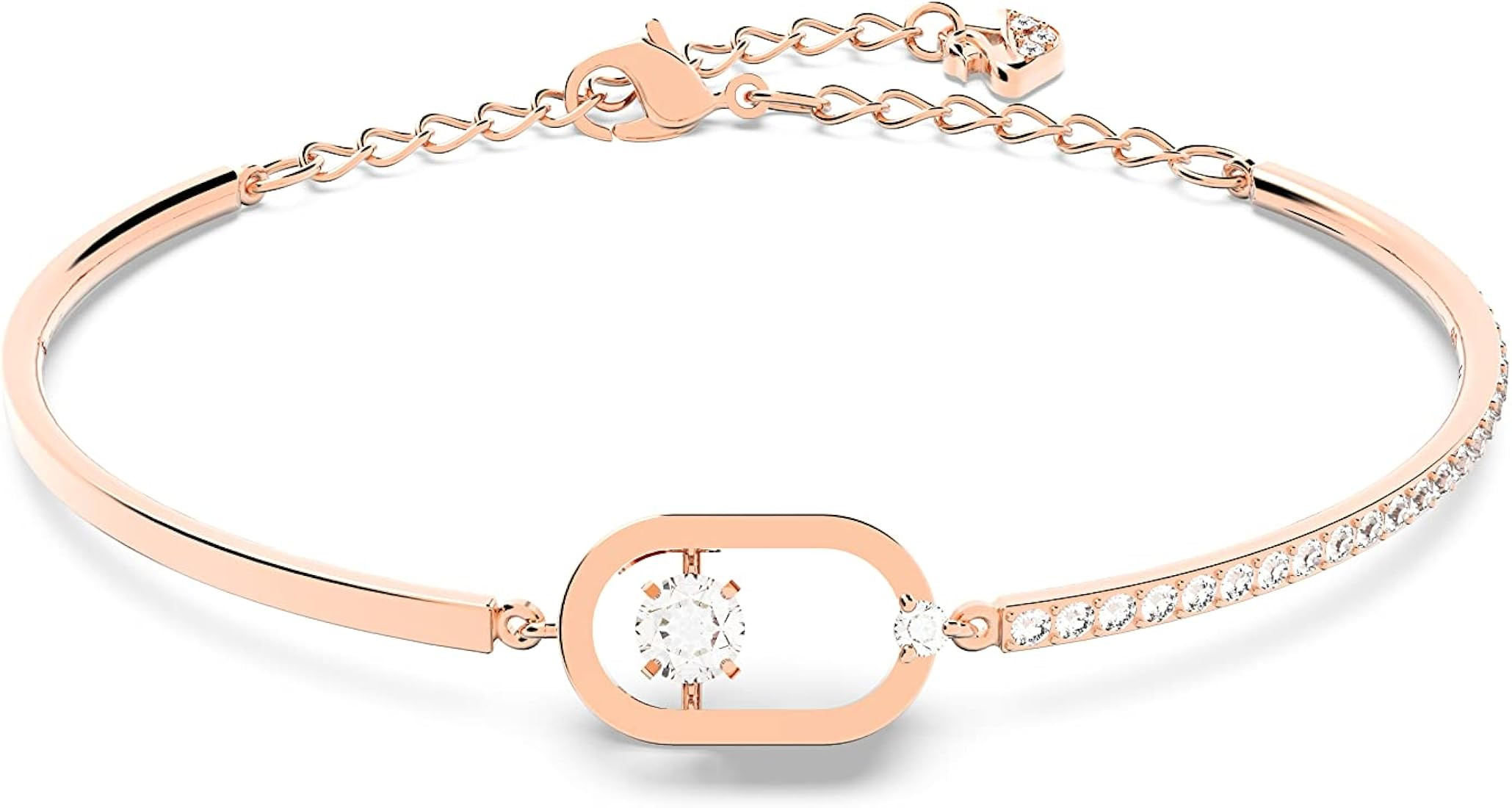 SWAROVSKI Sparkling Dance North Necklace, Earrings, and Bracelet Jewelry Collection, Rose Gold To... | Amazon (US)