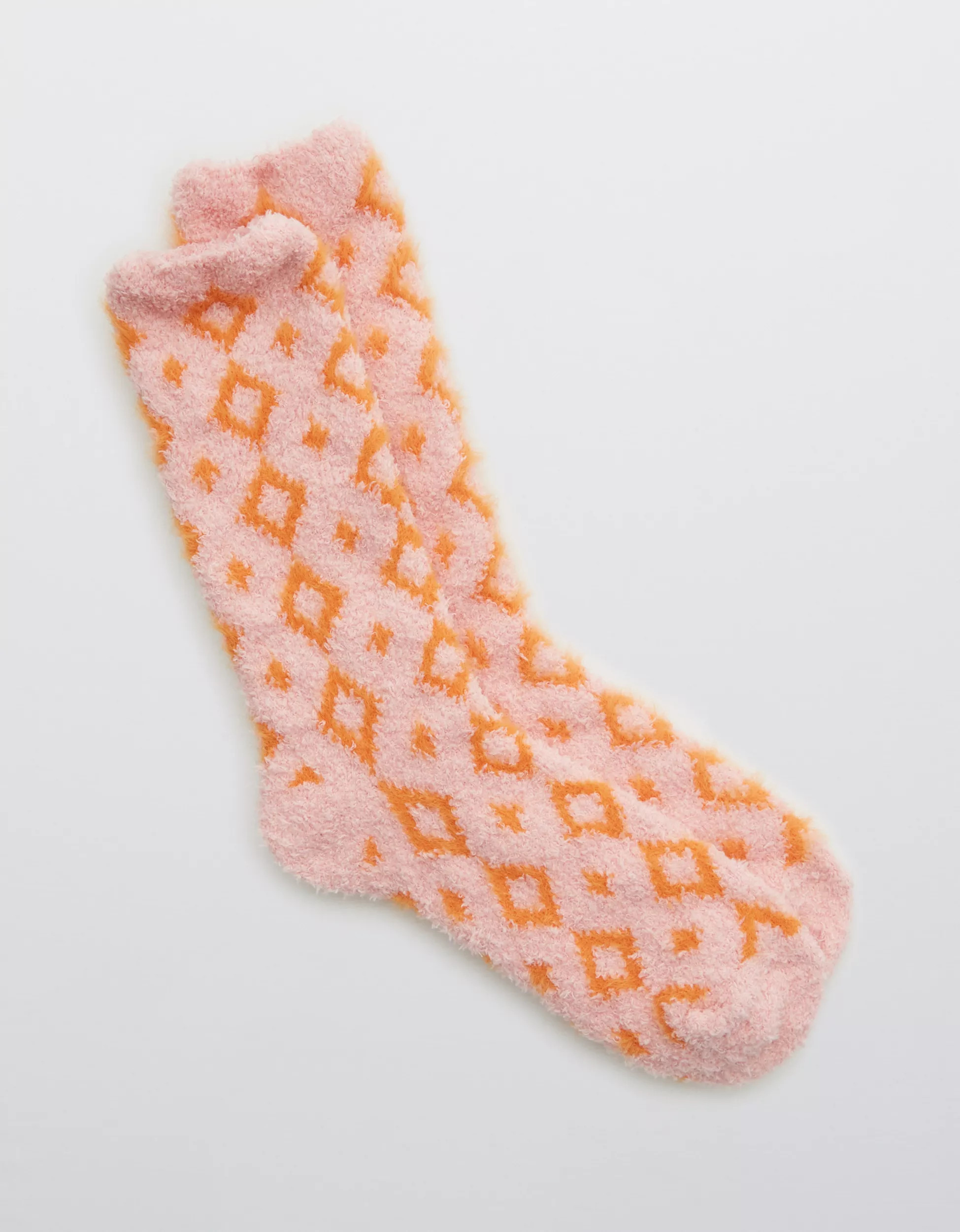 Aerie Fuzzy Animal Crew Socks | American Eagle Outfitters (US & CA)