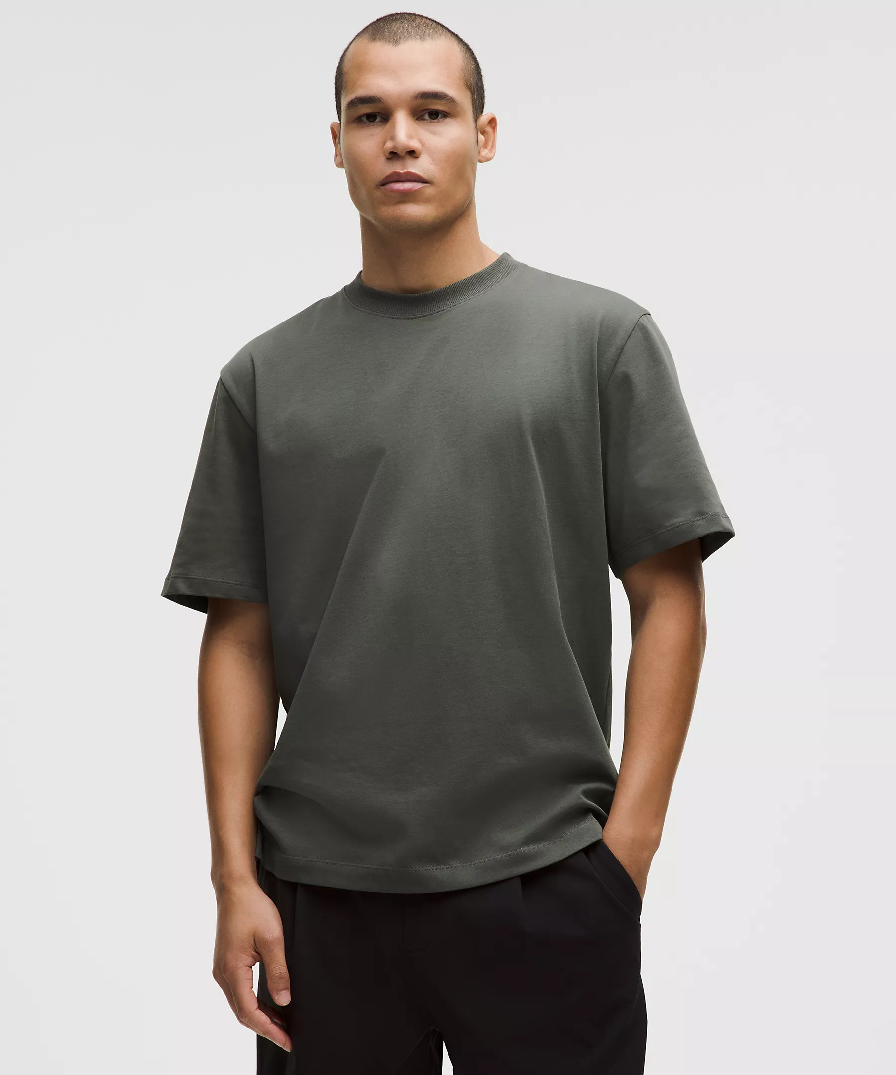 Heavyweight Cotton Jersey T-Shirt | Men's Short Sleeve Shirts & Tee's | lululemon | Lululemon (US)