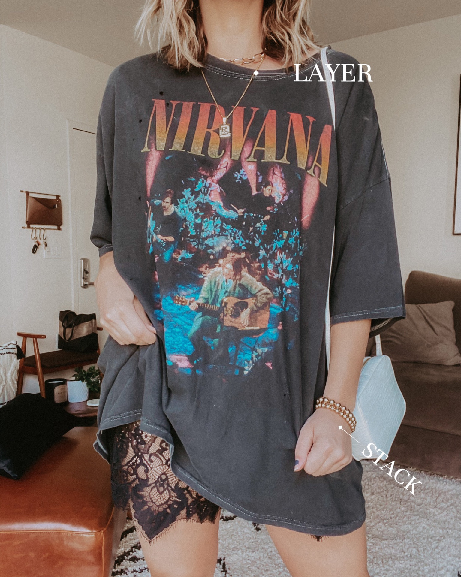 Nirvana t shop shirt dress