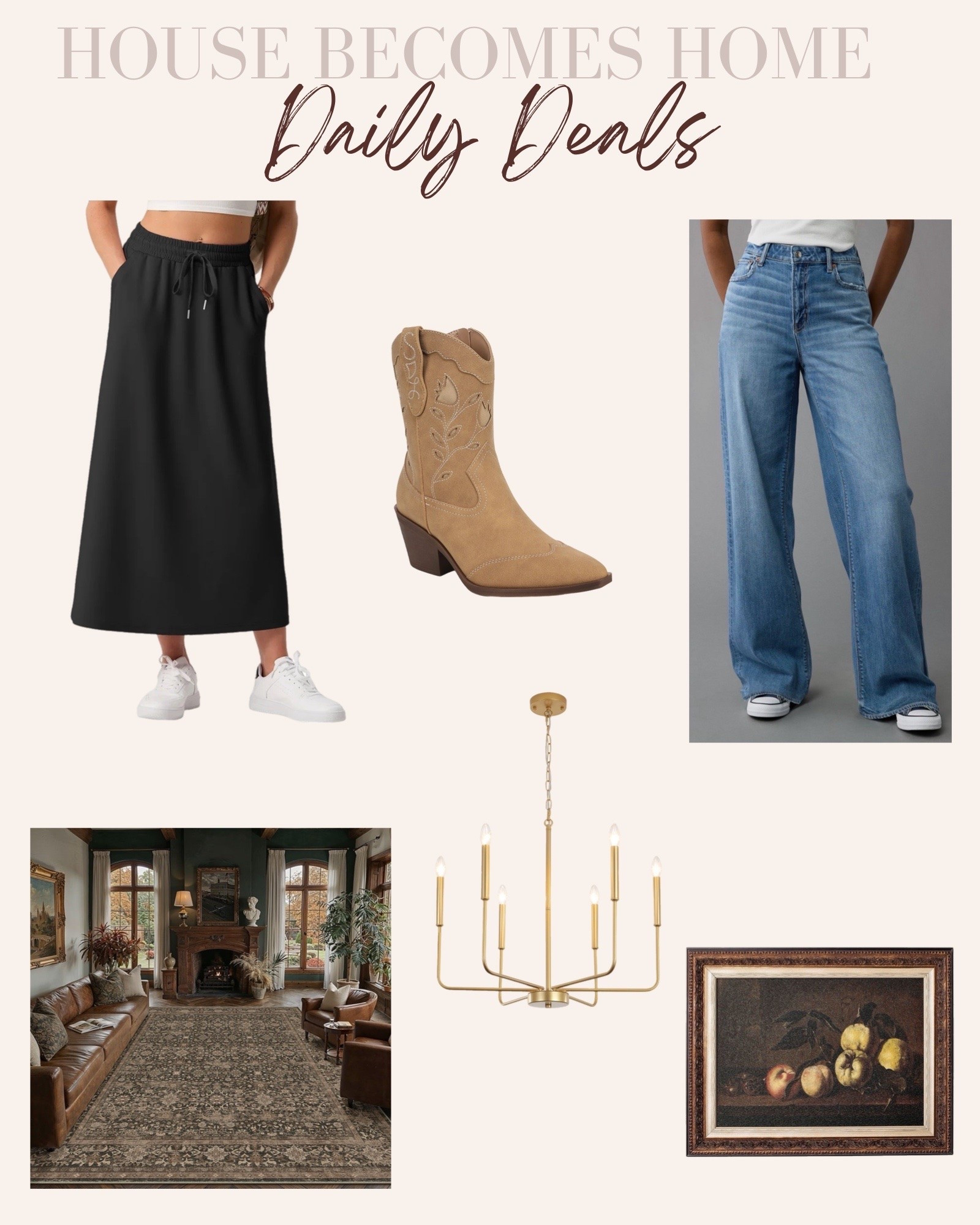 Daily deals!!!



American Eagle, jeans, area rug, chandelier, Walmart, Wayfair, Target, Studio McGee, home decor

#LTKHome #LTKSaleAlert #LTKdayinmylife