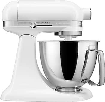 KitchenAid Artisan Mini 3.5 Quart Tilt-Head Stand Mixer - KSM3316X - White | Amazon (US)