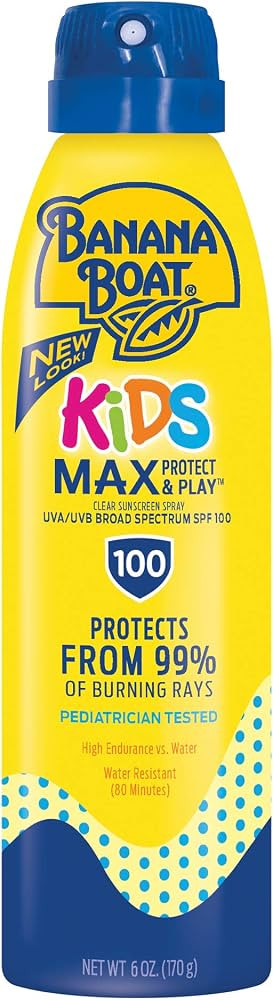 Banana Boat MAX - Protector solar para ni\u00f1os SPF 100, 6 onzas | Amazon (US)