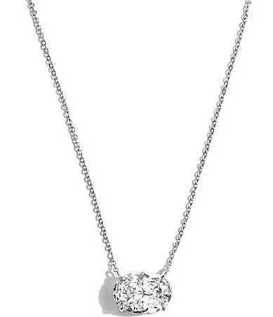 Melinda Maria Hello Gorgeous Short Pendant Necklace - Silver | Dillard's