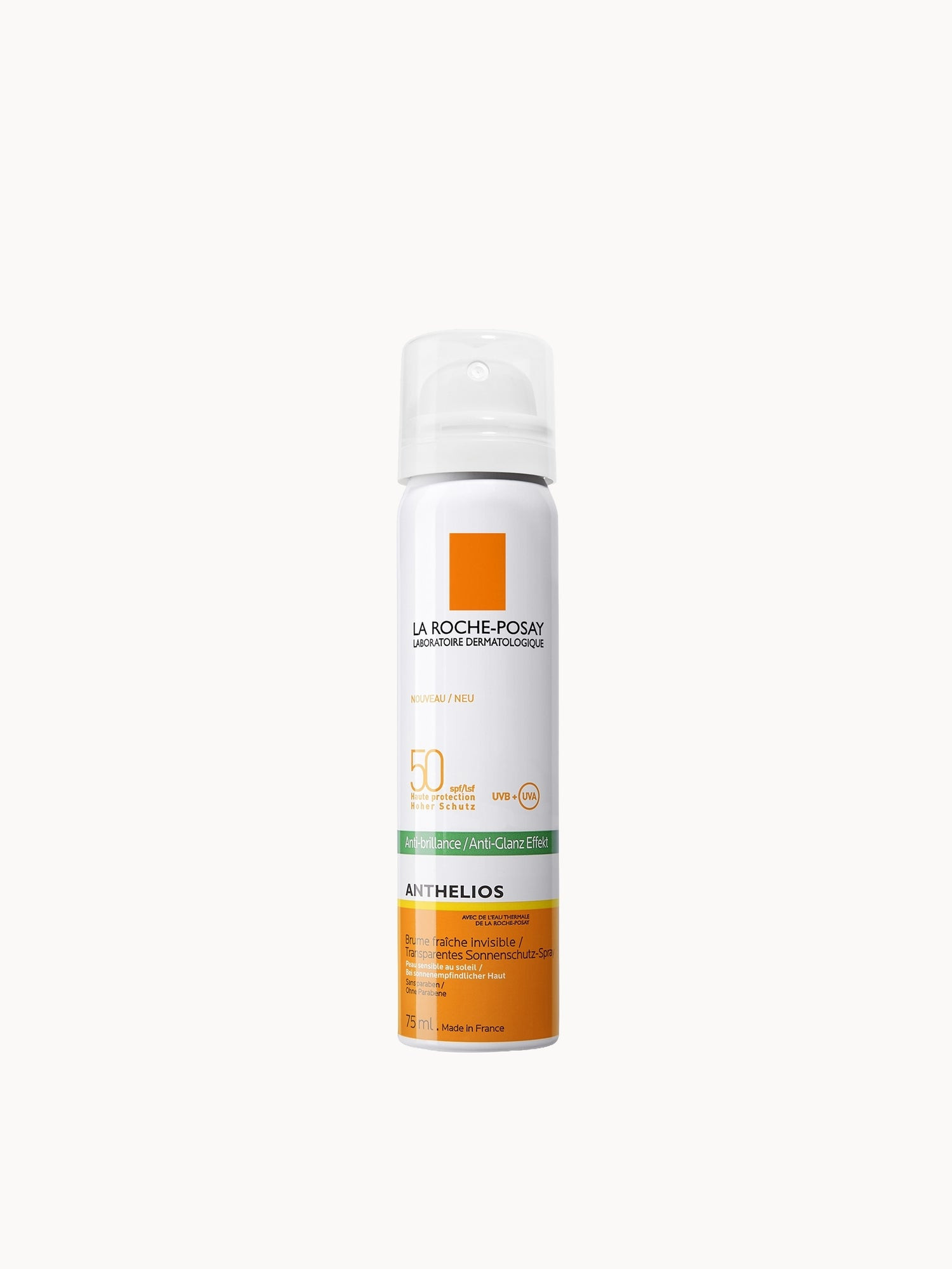 La Roche-Posay Anthelios Anti-Shine Sun Protection Invisible SPF50+ Face Mist 75ml | Look Fantastic (UK)