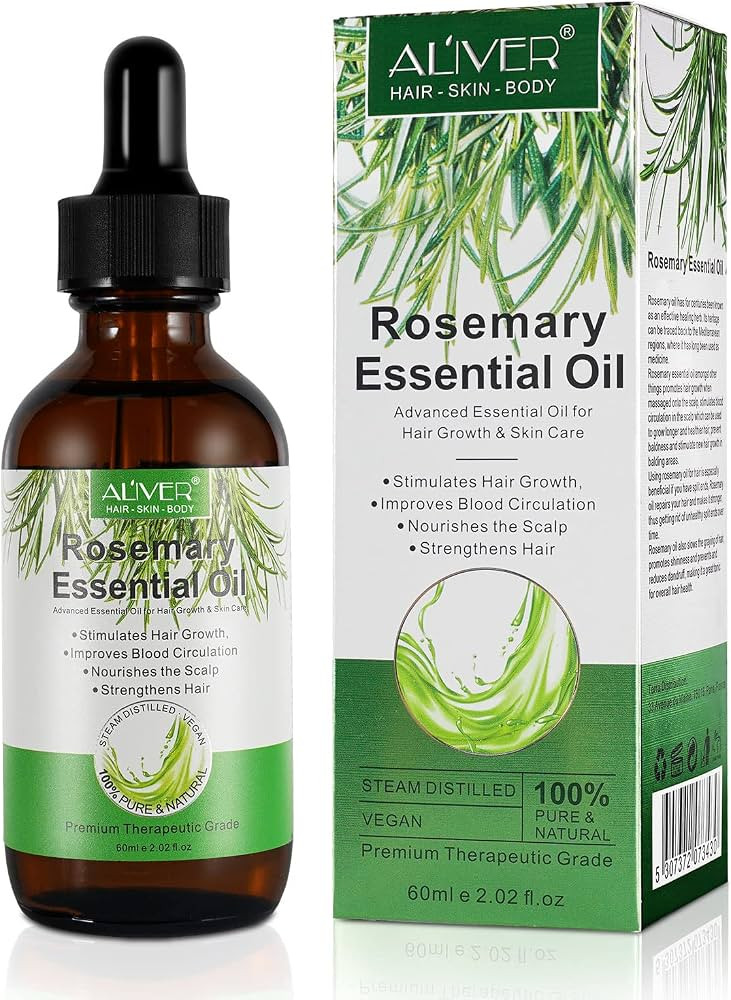 Rosemary Oil for Hair Growth, Biotin Hair Growth Serum for Hair Loss Regrowth Treatment, Enhanced... | Amazon (US)