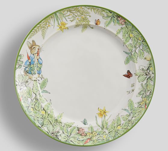 Peter Rabbit™ Stoneware Dinner Plates - Set of 4 | Pottery Barn (US)