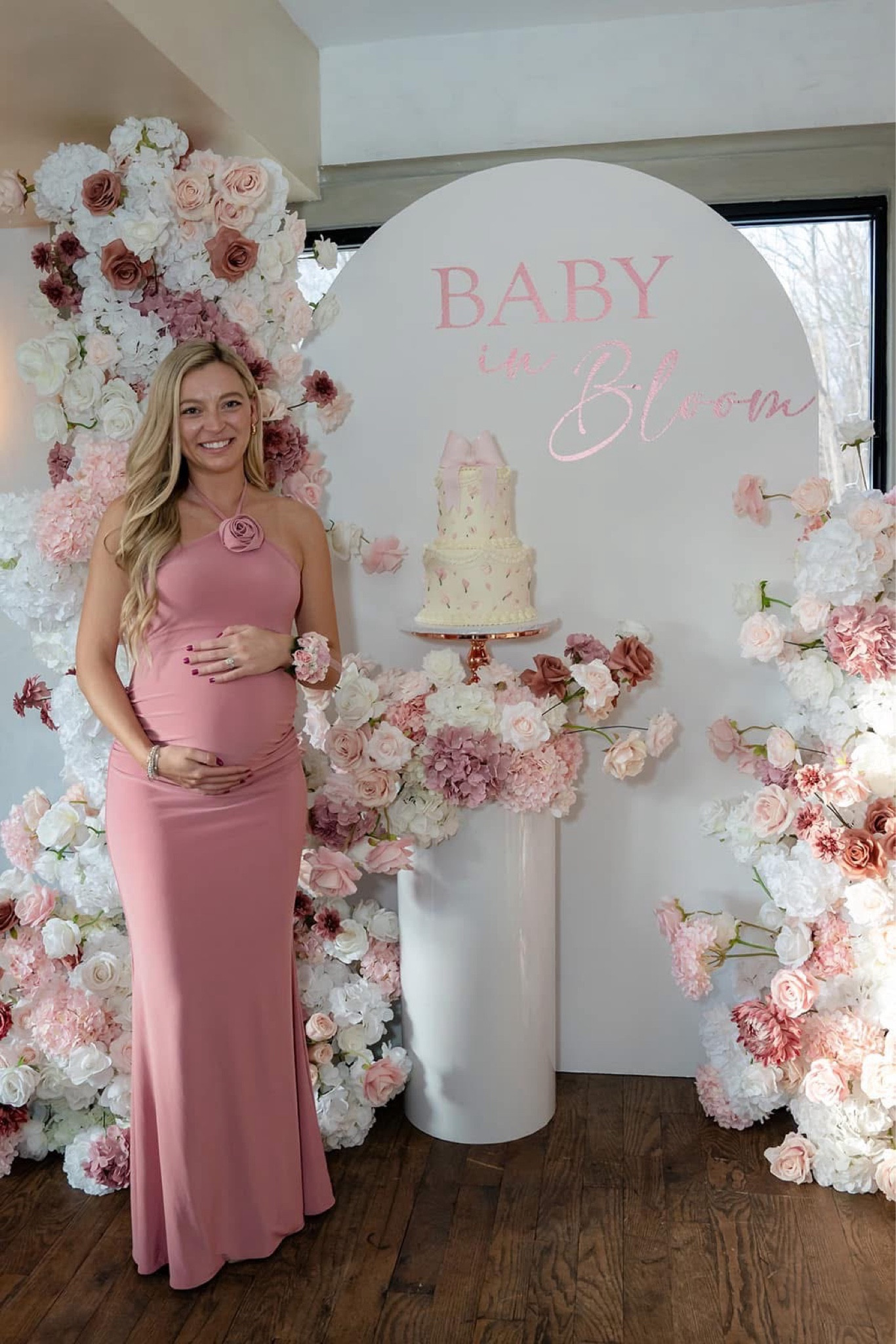 Baby shower dress! Perfect for baby in bloom theme. 

#LTKBaby #LTKMostLoved #LTKBump