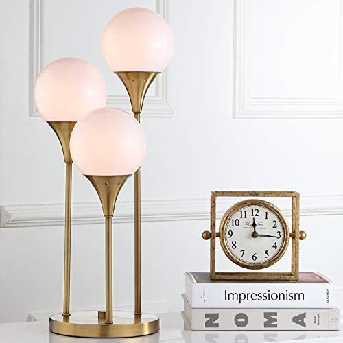 Safavieh TBL4019A Lighting Collection Marzio 25.2" Bras Table Lamp, Brass Gold | Amazon (US)