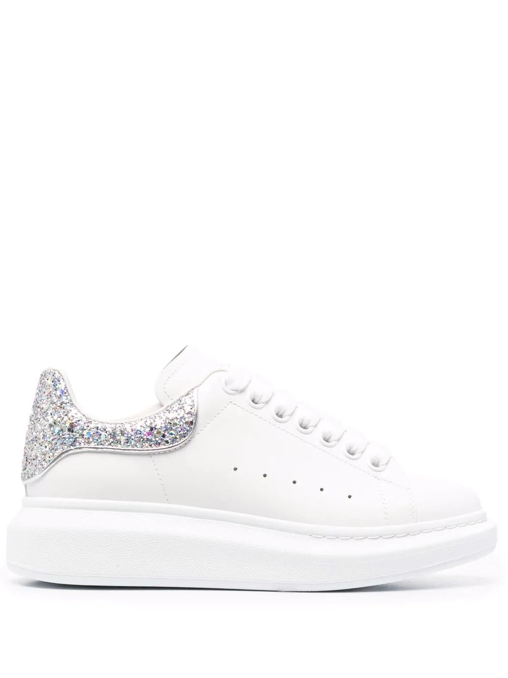 Oversized glitter-counter sneakers | Farfetch (US)