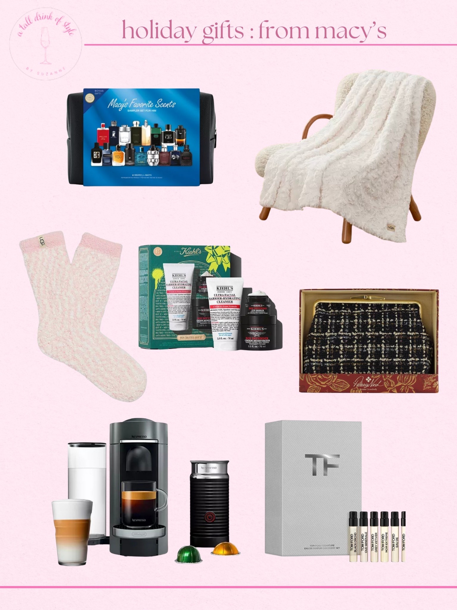 Macy’s is a one stop shop for all your gifting needs! You can finds gifts for women, men, kids, beauty lovers, sports fans, outdoorsmen, you name it!  

Hi friend! 👋 Thanks for your support! I’m so glad you’re here!
If you're tall, over 40, or just tired of fashion that doesn’t fit your life, you’re in the right place. I share classic, elevated outfit formulas that actually work on tall women (I’m 6’1” for reference!) and help you feel confident getting dressed again.
I am your resource for timeless, elevated fashion for women over 40 (and tall women)
Age: 55
Height: 6’1”
Tops: S/M
Bottoms: 8/10
Dresses: 8/M
Over 50 fashion, tall fashion, workwear, everyday outfits, timeless outfits, Classic Outfits