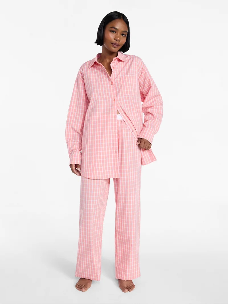 No Boundaries Sleepwear Boxer Pants, Women's XS-XXL | Walmart (US)