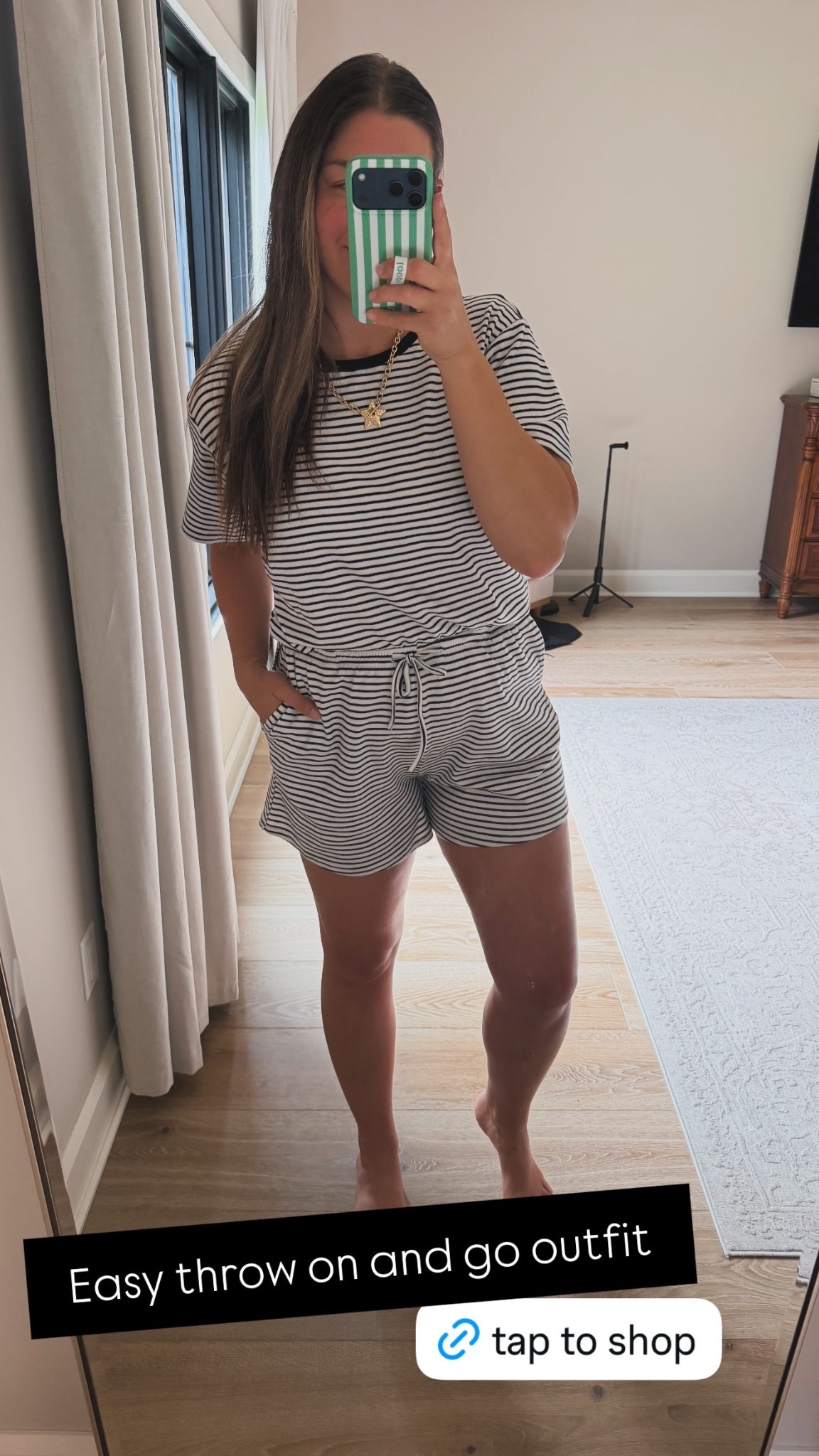Easy throw on and go outfit