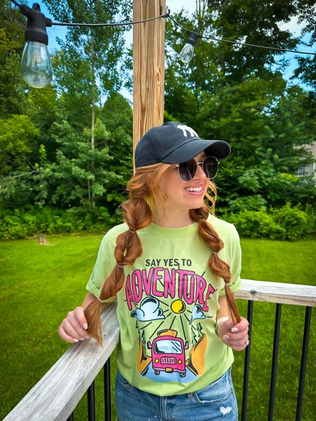Cute adventure tee from pink lily! Size small and very oversized ! Code: JULY20 



#LTKFind #LTKSeasonal #LTKtravel