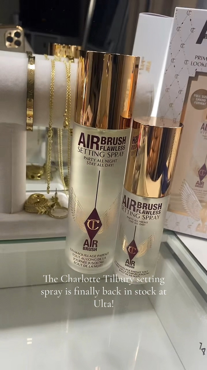The Charlotte Tilbury setting spray is finally back in stock. Hurry!

#LTKMostLoved #LTKBeauty #LTKGiftGuide
