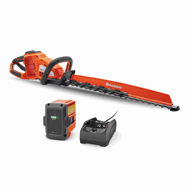 Husqvarna Hedge Master 320iHD60 40-volt 24-in Battery Hedge Trimmer 4 Ah (Battery and Charger Inc... | Lowe's