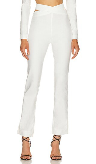 Michael Costello x REVOLVE Milla Pant in White. - size M | Revolve Clothing (Global)