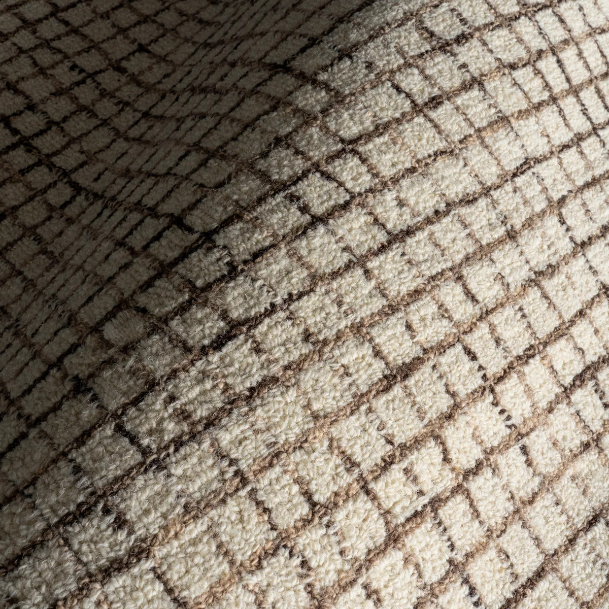 Katasha Checked Wool Area Rug | Wayfair North America