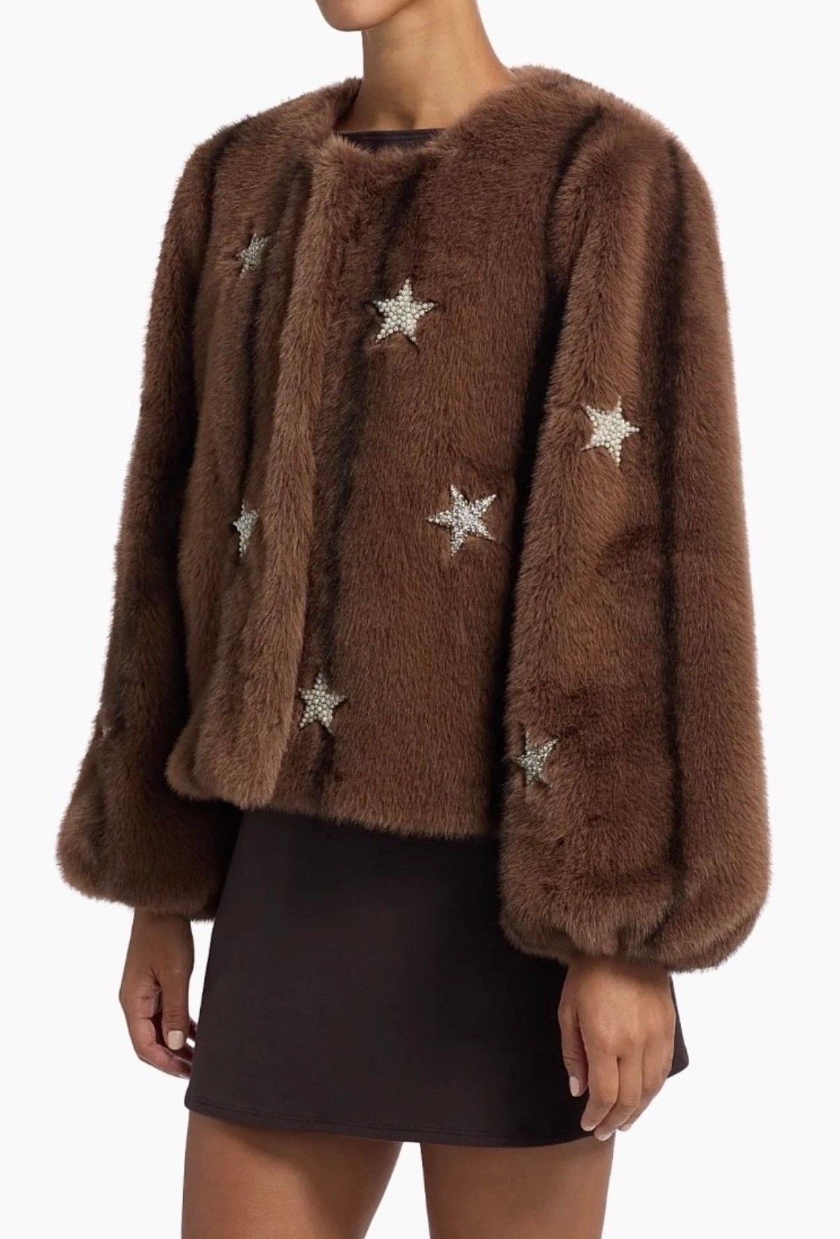 Faux fur jacket 
Jacket 

#LTKSaleAlert #LTKHoliday