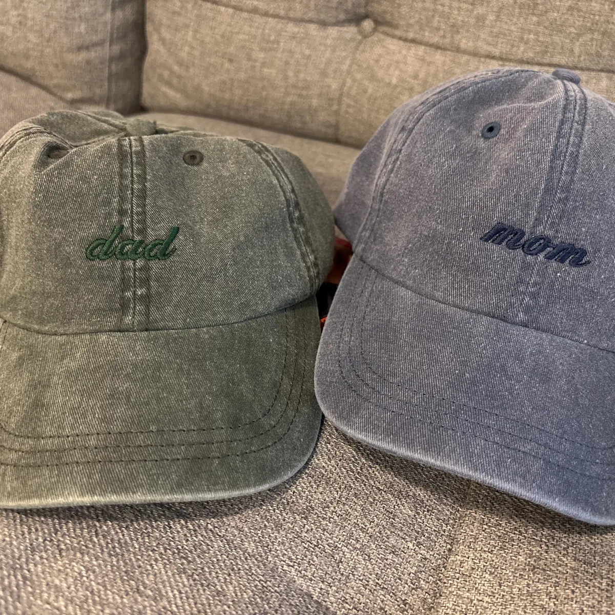 Custom Embroidered Hat, Garment Washed Dad Hat, Mama hat, Grandpa est year Cap, Girl Dad hat, Per... | Etsy (Global)