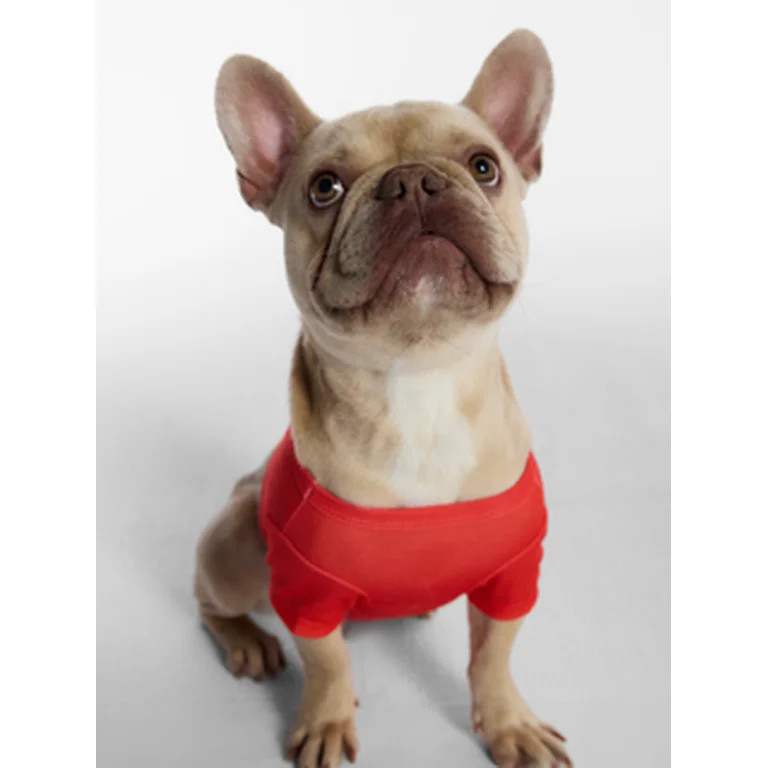 Hot Dog Summer By Megan Thee Stallion Thee Hot Dog Summer T-shirt for Dogs, Pink, Extra Small | Walmart (US)