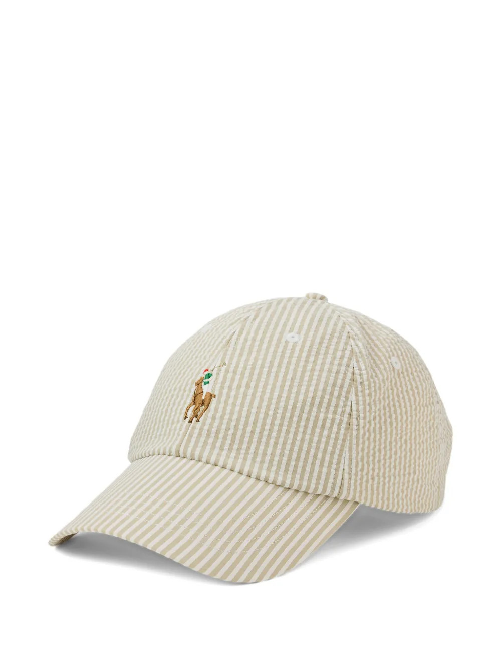 Polo Ralph Laurenstriped embroidered cap | Farfetch Global