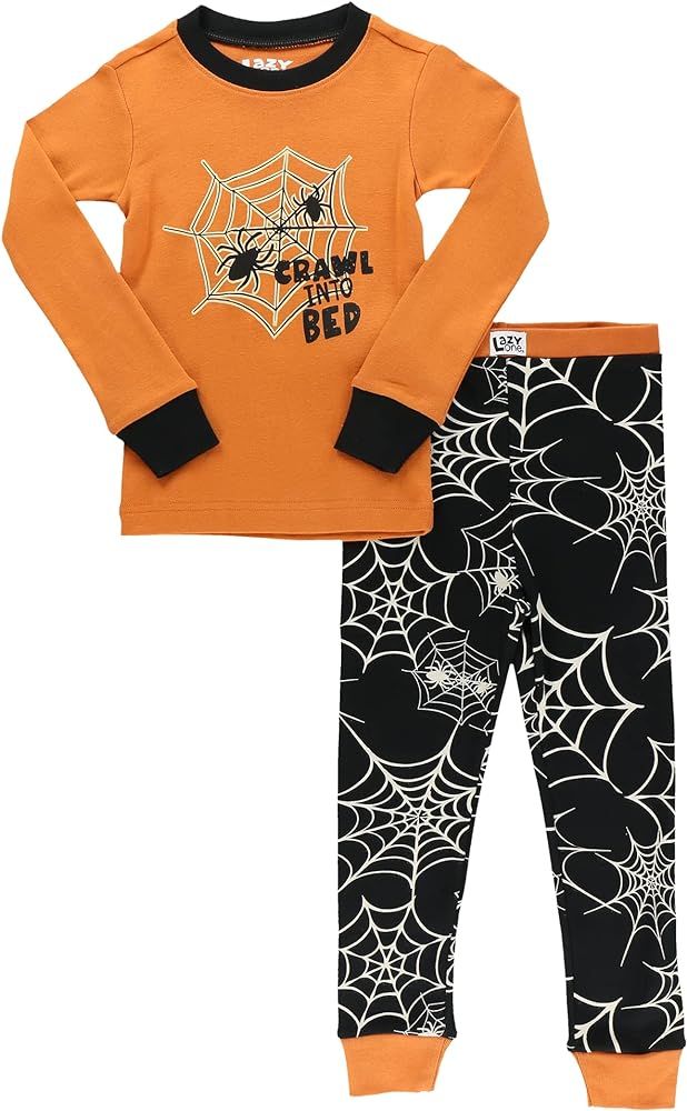 Warm Long-Sleeve PJ Sets for Girls and Boys, Funny Kids' Pajama Sets, Cozy, Comfy | Amazon (US)