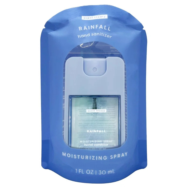 Scent Theory Hand Sanitizer Spray, Rainfall, 1 fl oz | Walmart (US)