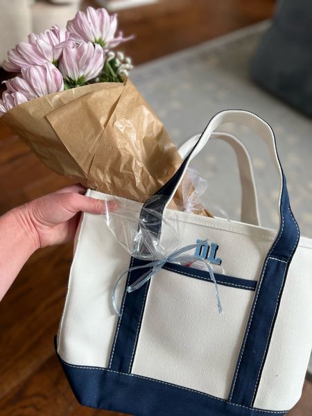 Amazon totes $16 and under depending on size. Lots of colors available and perfect for monogramming. We are doing these with initials for Teacher Appreciation next week and putting a bouquet of flowers inside and gift card in the pocket. Great little gift idea ✨

#LTKGiftGuide #LTKparties #LTKhome