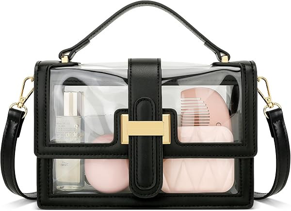 KKXIU Crossbody Bag for Women, Top Handle Purse Small Designer Handbag | Amazon (US)