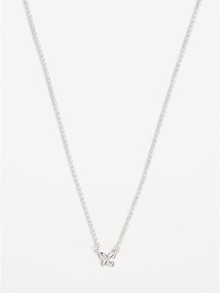 Sterling Silver Butterfly Necklace for Women | Old Navy (US)