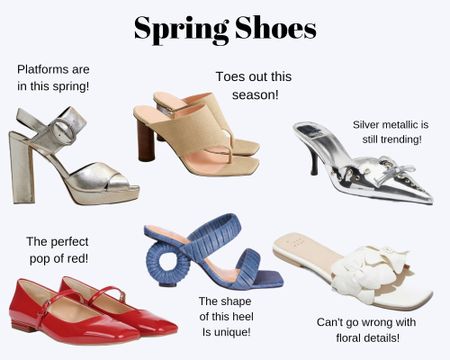 Is your spring shoe collection missing something? Here are some shoe options that are sure to fill the gaps! 

#LTKSeasonal #LTKstyletip #LTKshoecrush