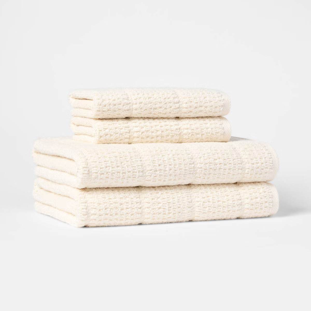 4pc Value Bathroom Towel Bundle Set (2 Bath + 2 Hand) - Threshold™ | Target