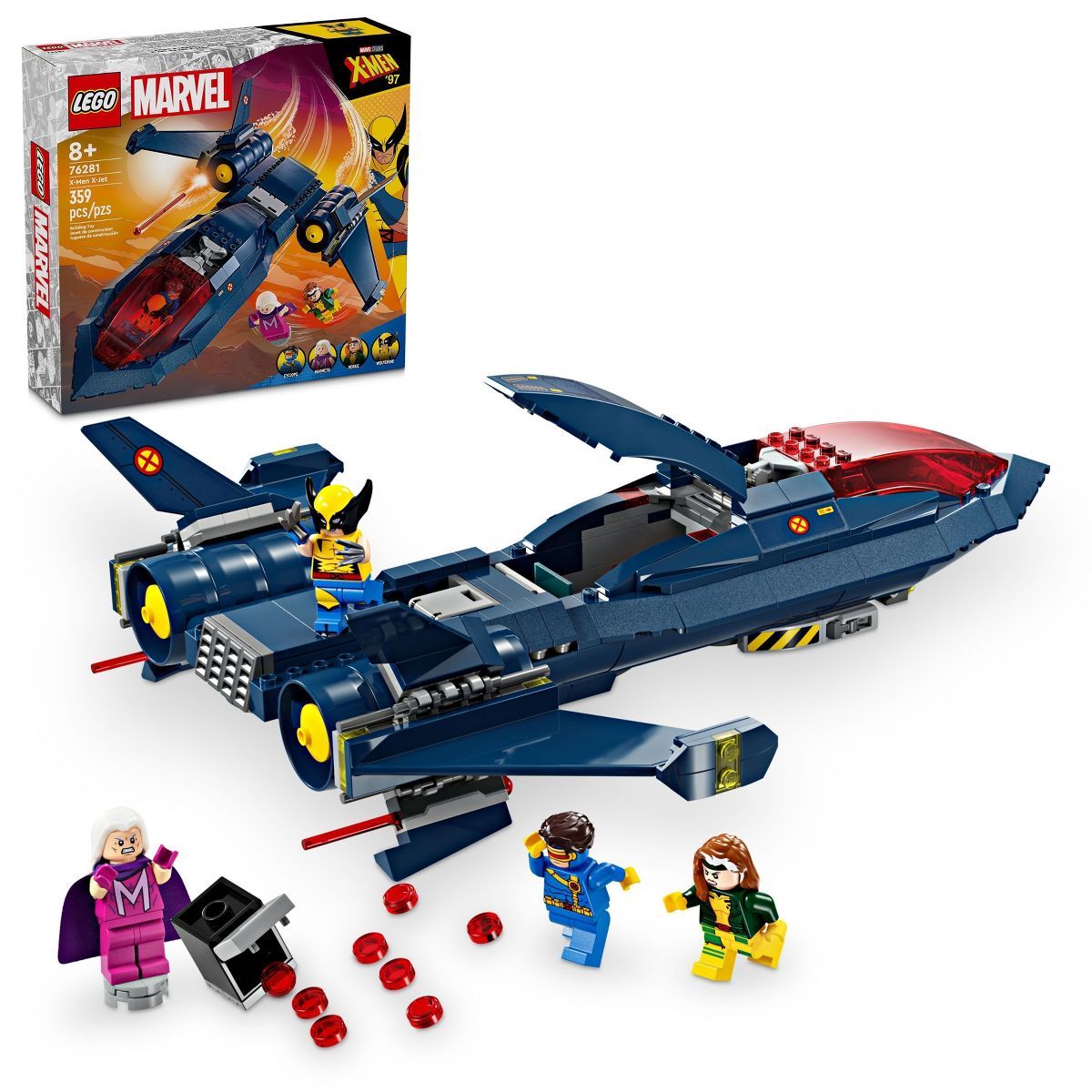 LEGO Marvel X-Men X-Jet Building Toy 76281 | Target
