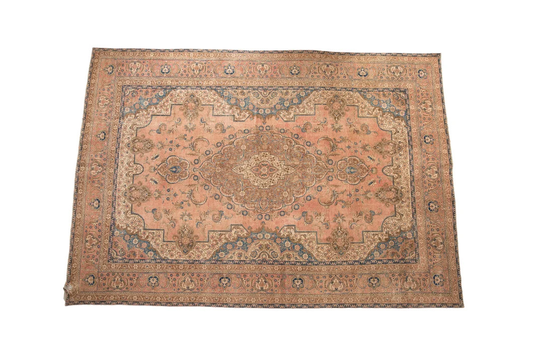 Pink Blue Turkish Rug, Oversize Wool Rug, Dining Room Rug, Vintage Rug, Handmade Area Rug, 10.9 X... | Etsy (UK)