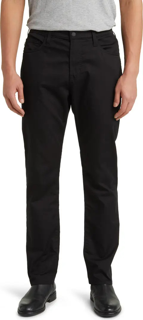 AG Everett Commuter Performance Slim Straight Sateen Pants | Nordstrom | Nordstrom