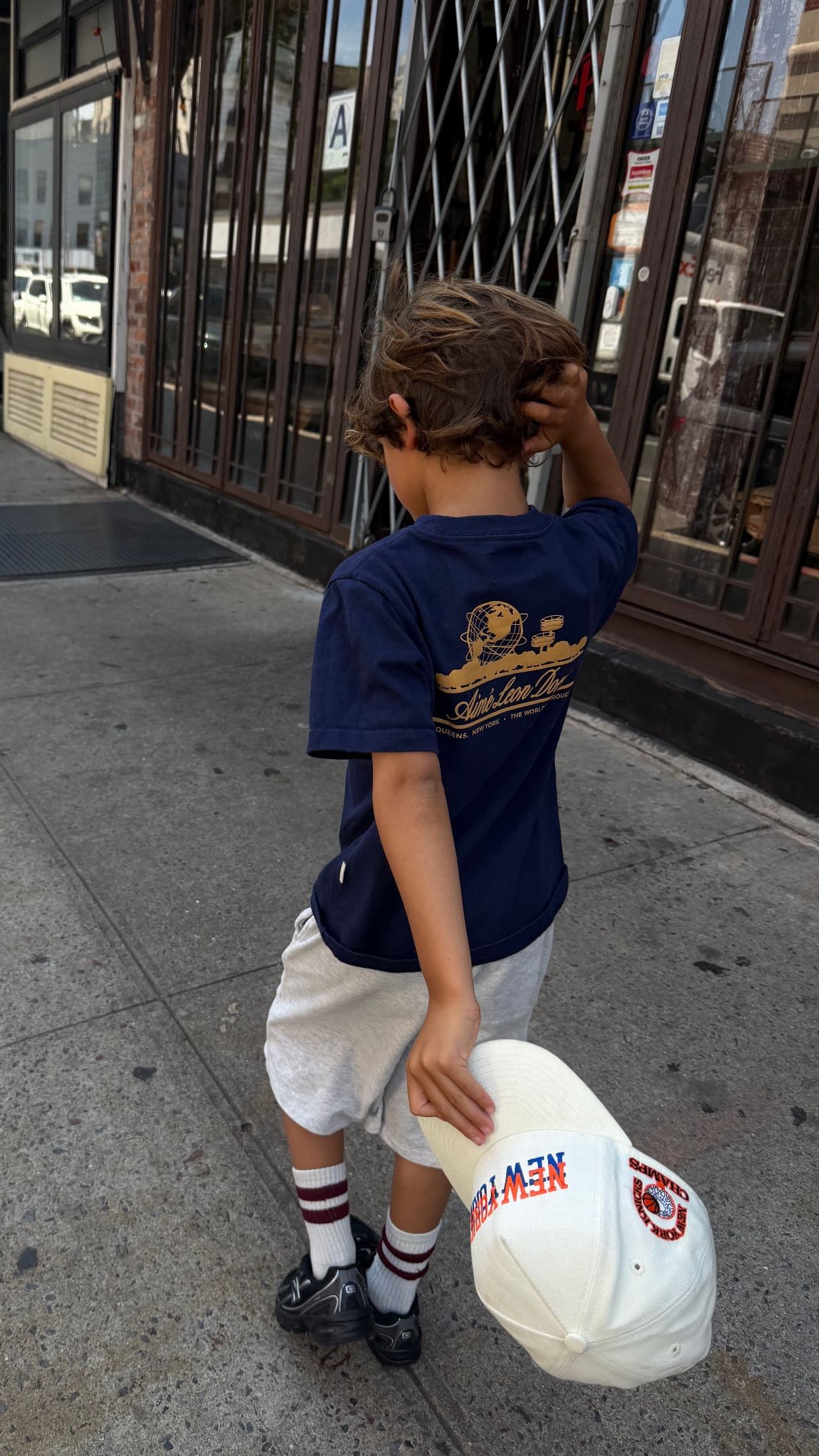 Aimé Leon Dore kids navy tee & Knicks hat 🏀

#LTKootd #LTKKids #LTKmomlife