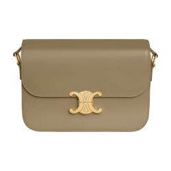 Medium Triomphe bag in shiny calfskin - CELINE | 24S (APAC/EU)