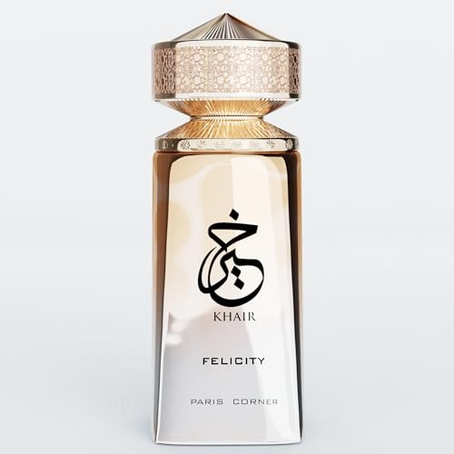 Paris Corner | Khair Felicity Perfume - 3.4 fl oz | Sparkling, Joyful Unisex Perfume with Champagne, Cassis, Rose, Vanilla, Musk | Amazon (US)