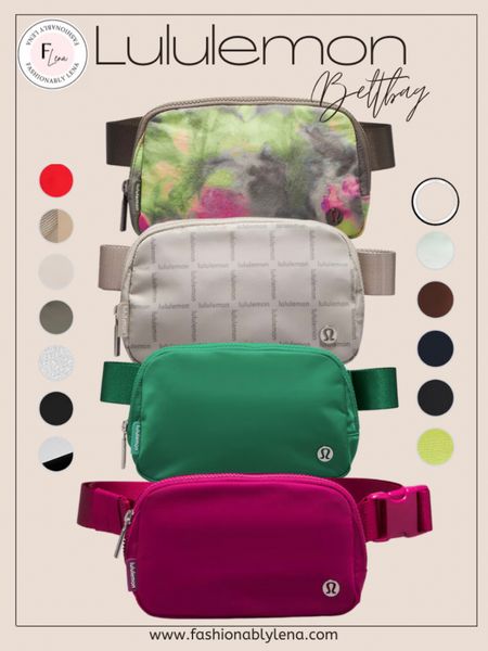 Lululemon Beltbag, Lululemon Bumbag, trendy beltbag, white belt bag, pink beltbag, green beltbag
Loving these new spring colors
HURRY UP BEFORE THEY SELL OUT!!! 

#LTKunder50 #LTKSeasonal #LTKFind