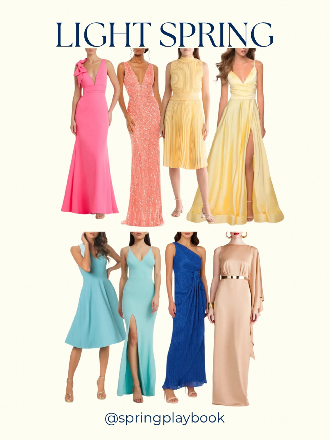 Light Spring occasion dresses for weddings, galas, & events. 

#createdcolorful #createdcolorfulspring #hocspring #tcispring #pcaspring #lightspring #warmspring #truespring #brightspring #clearspring #paintboxspring #bluespring

#LTKSaleAlert #LTKWedding #LTKParties