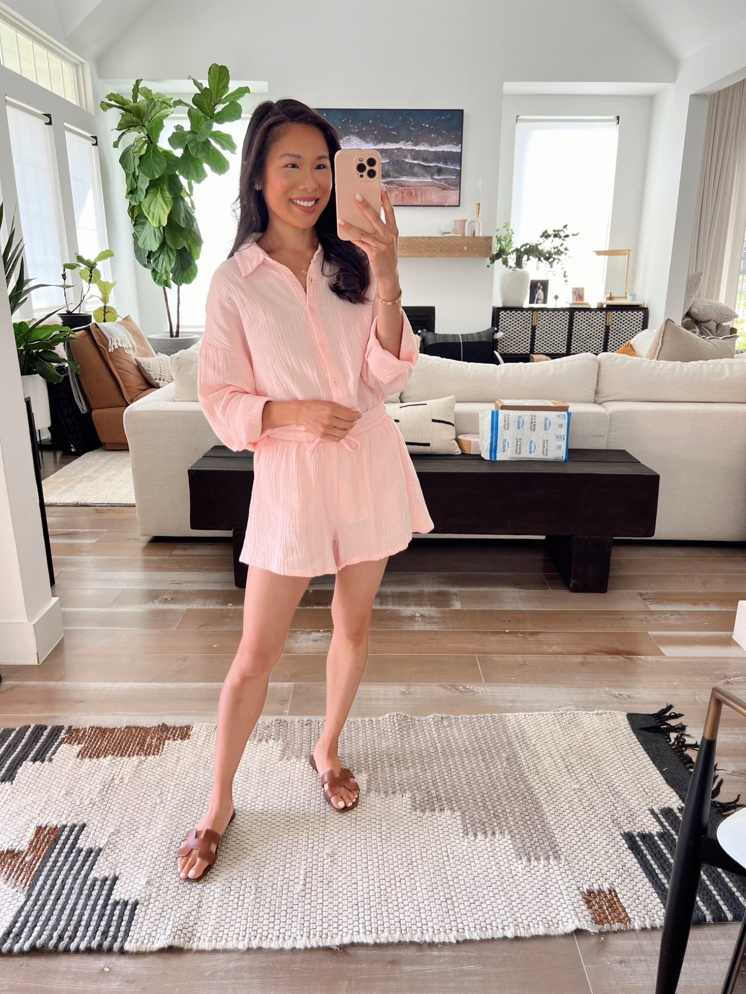Two piece cotton blend set on sale for 25% off for prime days. Wearing size XS and I love this outfit for vacations, spring, summer and early fall. Super comfy and easy to style! 

#LTKStyleTip #LTKSaleAlert #LTKSeasonal