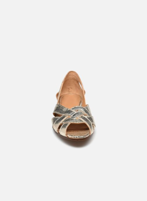 Flache Sandalen Clémentine damen gold/bronze | Sarenza FR