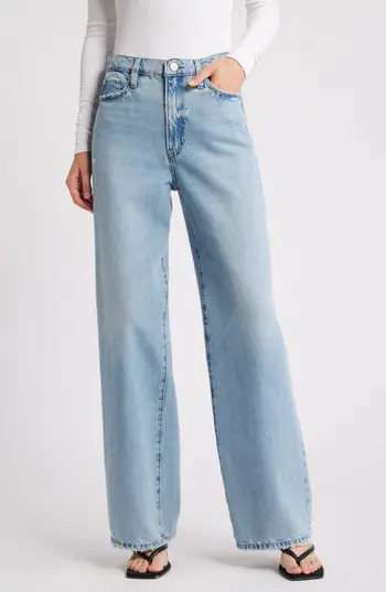 FRAME Le Jane Wide Leg Jeans in Ziggy at Nordstrom Rack, Size 32 | Nordstrom Rack